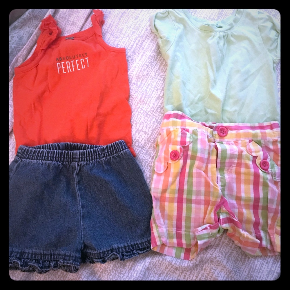 12 month girl summer outfit